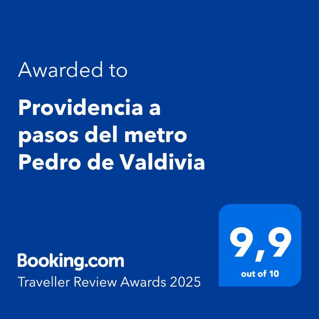 Providencia A Pasos Del Metro Pedro De Valdivia Leilighet Santiago Eksteriør bilde